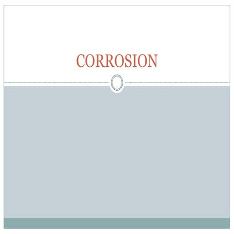 Chapter5 corrosion