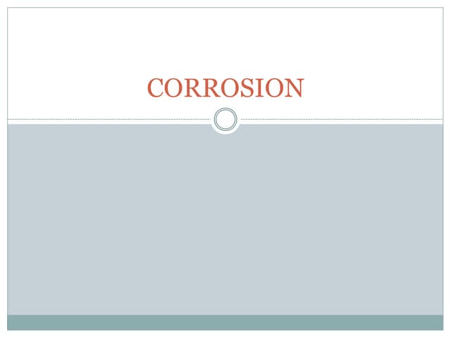 Chapter5 corrosion