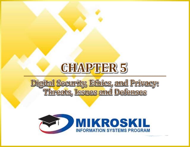 Chapter 5 - Digital Security, Ethics, Privacy.pptx