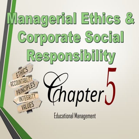 Chapter 5- Educational Management presentation