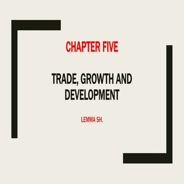 International Economics ppt chapter five | PPTX