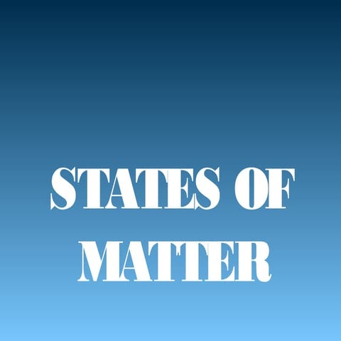 Chapter 5 states of matter class 11 cbse