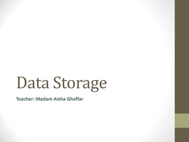 Chapter5 Storage