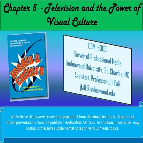 Chapter 5   Television And The Power Of Visual Culture Slideshare