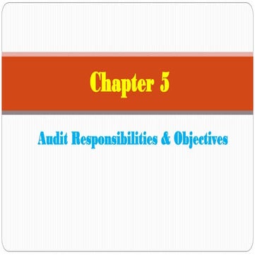 Lecture note of Auditing principles and practices-  pdf