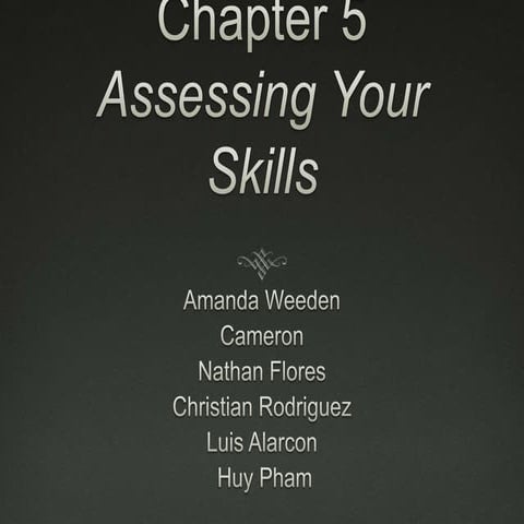 Chapter 5 counseling