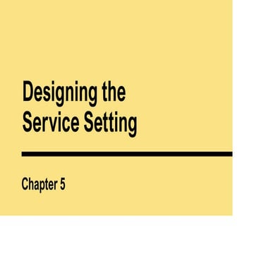 Lesson 6- The Servicescape.pptx QUALITY SERVICE | PPTX