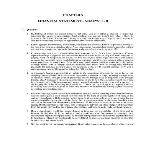 CHAPTER 5 FINANCIAL STATEMENTS ANALYSIS - II part i.docx