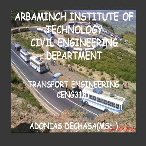 CHAPTER 5 Highway capacity and level of service.ppt