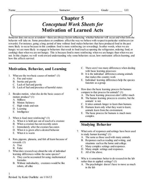 Operant Conditioning Operant Conditioning