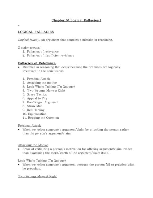 Chapter 5 logical_fallacies_i
