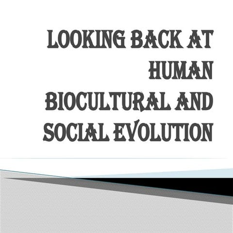 NEOEVOLUTIONISM | PPTX