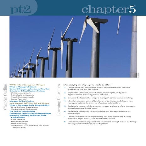 Chapter 5   managing ethics and social responsibility