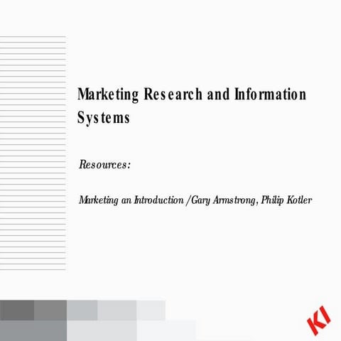 Chapter5 Marketing Information Systems