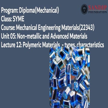 Chapter 5 Mechanical Engineering Materials 22343 | PDF