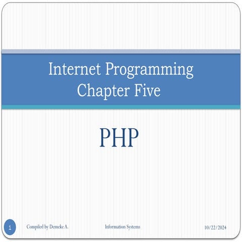 Chapter 5Internet Programming one PHP.pptx