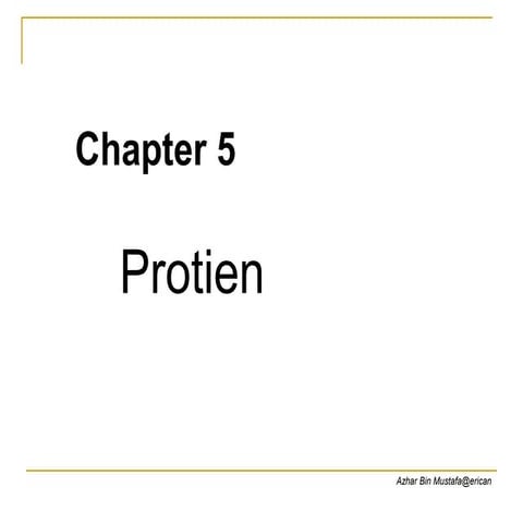Chapter 5 protein.ppt