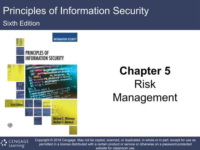 Chapter #5(Information: Risk Management.pptx