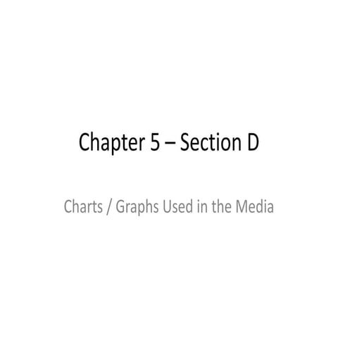 Chapter 5 sections 5 c and 5d