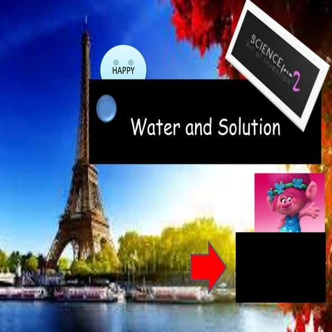 Chapter5 water and solution FORM 2 | PPTX