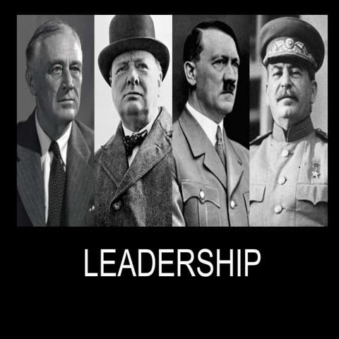 Chapter 4 LEADERSHIP