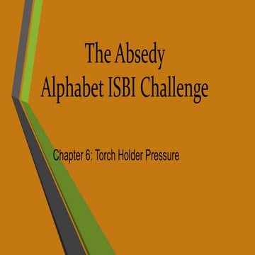 The Absedy Alphabet ISBI Challenge-Chapter 6