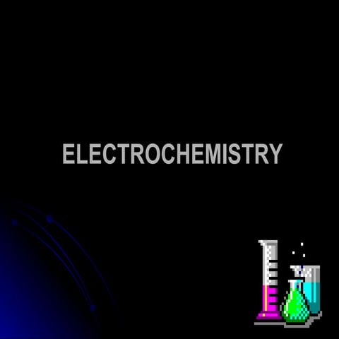 Chapter 6   electrochemistry