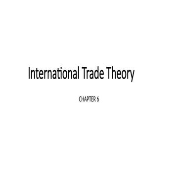 Why Nations Trade | PPTX