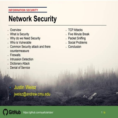 Chapter 6   network security