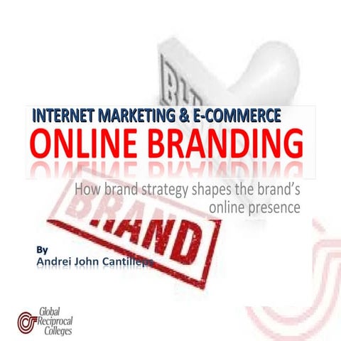 Chapter 6   online branding