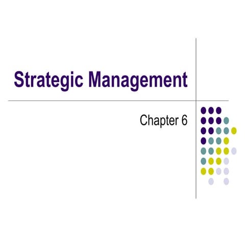 Chapter 6 -_strategic_management