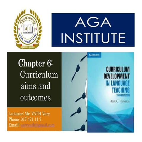 CHAPTER 6 Curriculum Aims and Outcomes.ppt