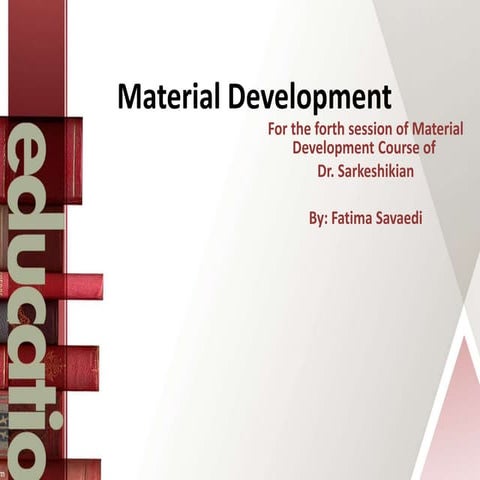 Chapter 6, curriculum development in language teaching.  j.c. richards