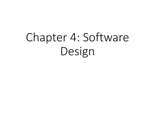 Chapter 6 design