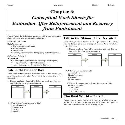 Chapter 2: Reinforcement | PDF