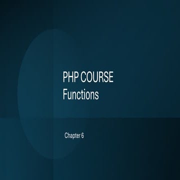 Chapter 6   Functions in            PHP.pdf