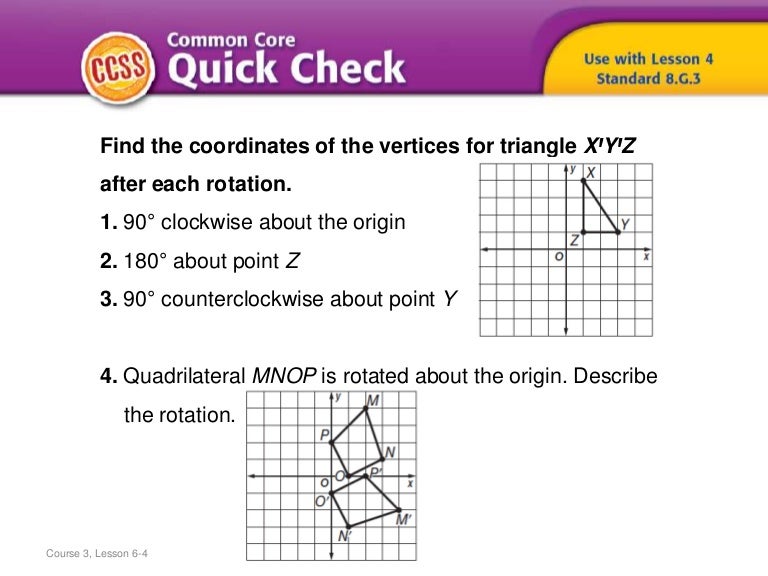 (8) Lesson 6.4 - Dilations