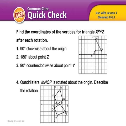 (8) Lesson 6.4 - Dilations