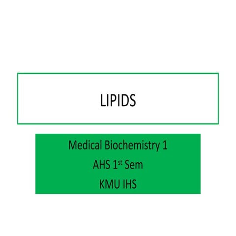Chapter 6 Lipids.power point in ms power