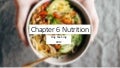 Chapter 6 nutrition SPM Form 4 Biology