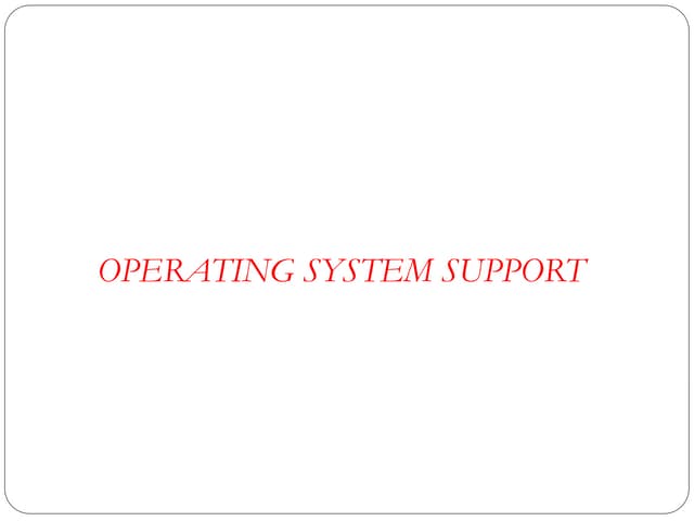 chapter 6 Operating System in computer architecture support.ppt