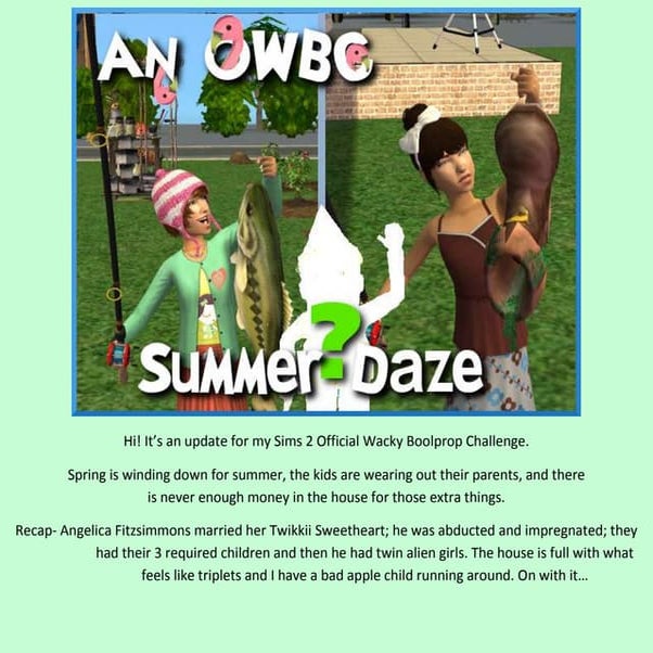 An Official Wacky Boolprop Challenge: Chapter 6