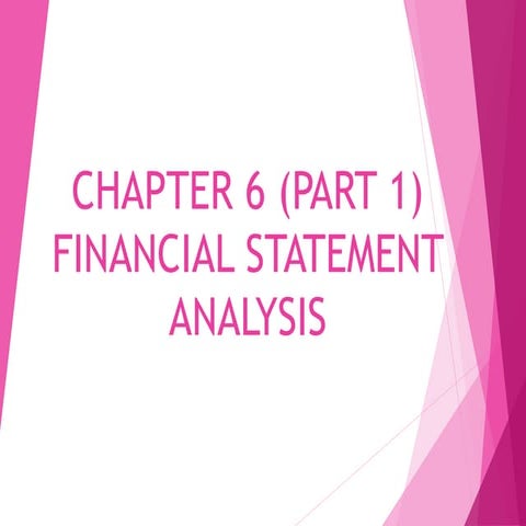 Chapter 6_Interpretation of Financial Statement