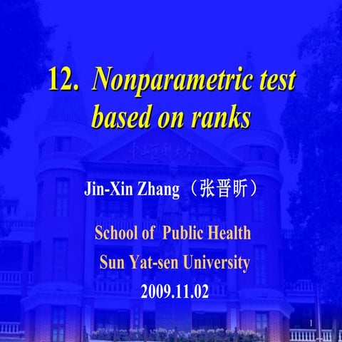 Chapter 6 Ranksumtest