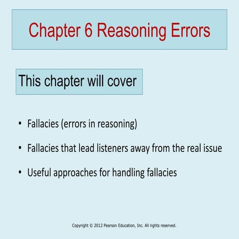 Logical fallacies | PPTX
