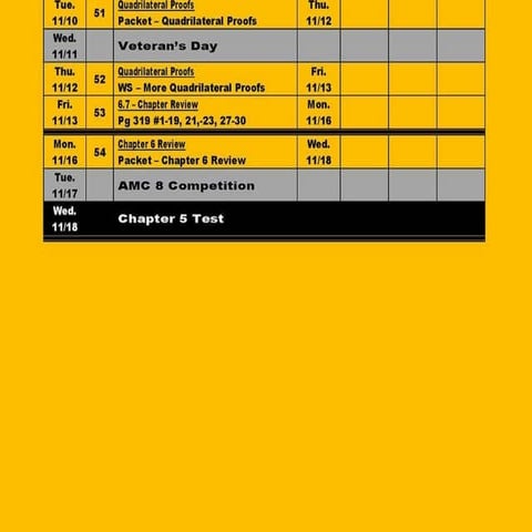 Chapter 6 Review (Geo) (2009)