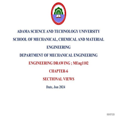 Engineering drawing Chapter 6 Section.ppt
