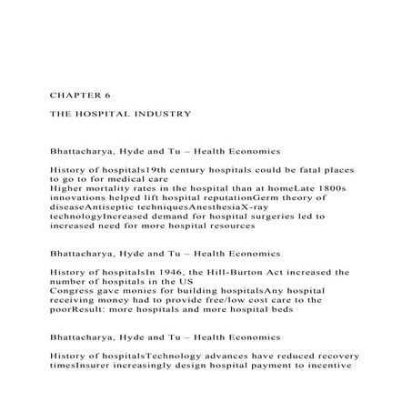 Chapter 4 - Health Care Systems and Institutions | PPT
