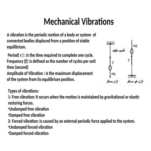 Chapter 6 (Vibration).ppt for engineering department of mechanical ...