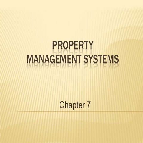 Property Management Systems